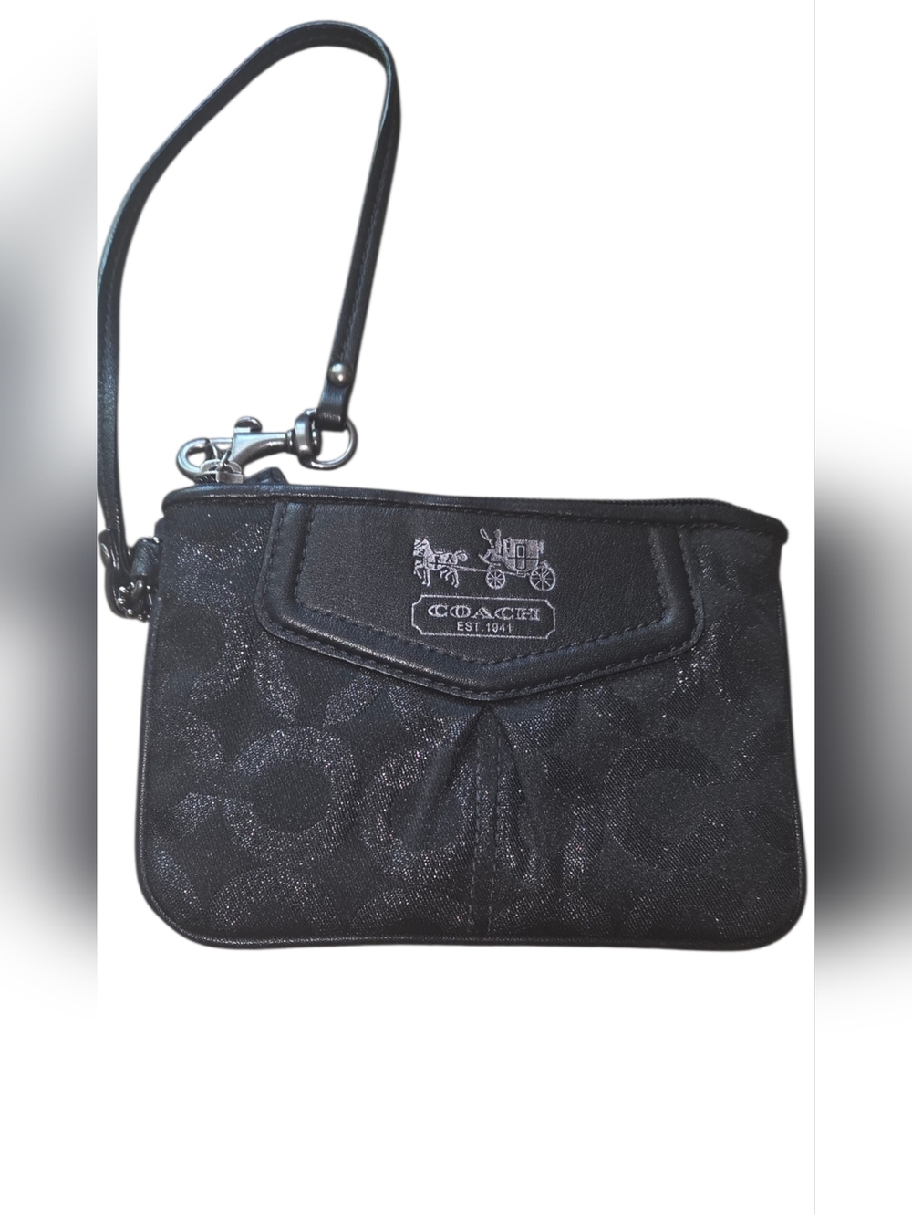 Coach Signature Print Small Wrislet